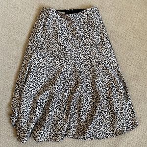 Chico animal print skirt